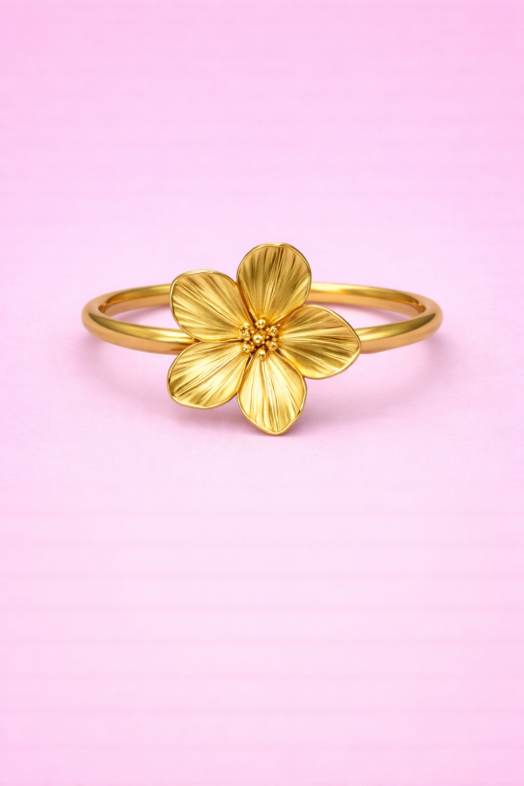 Bague - Fleur Dorée