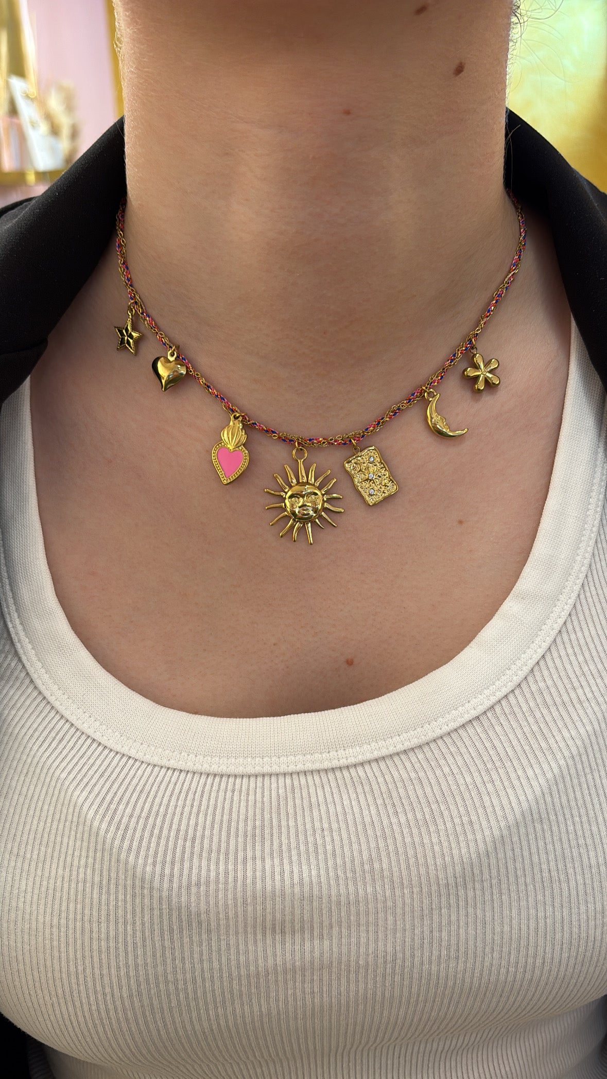 Collier - Solaria Rose