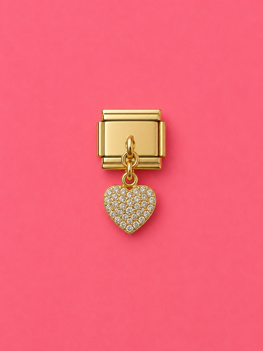 ✨ Charm Cœur Scintillant