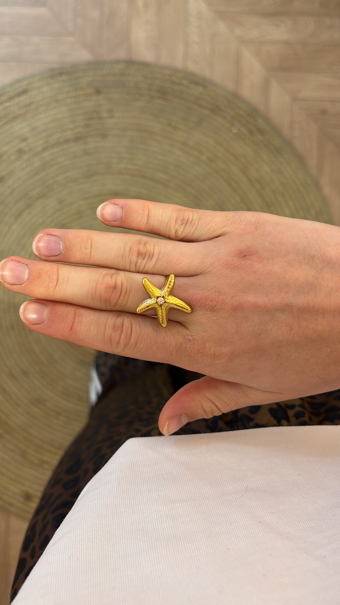 Bague - Étoile de mer