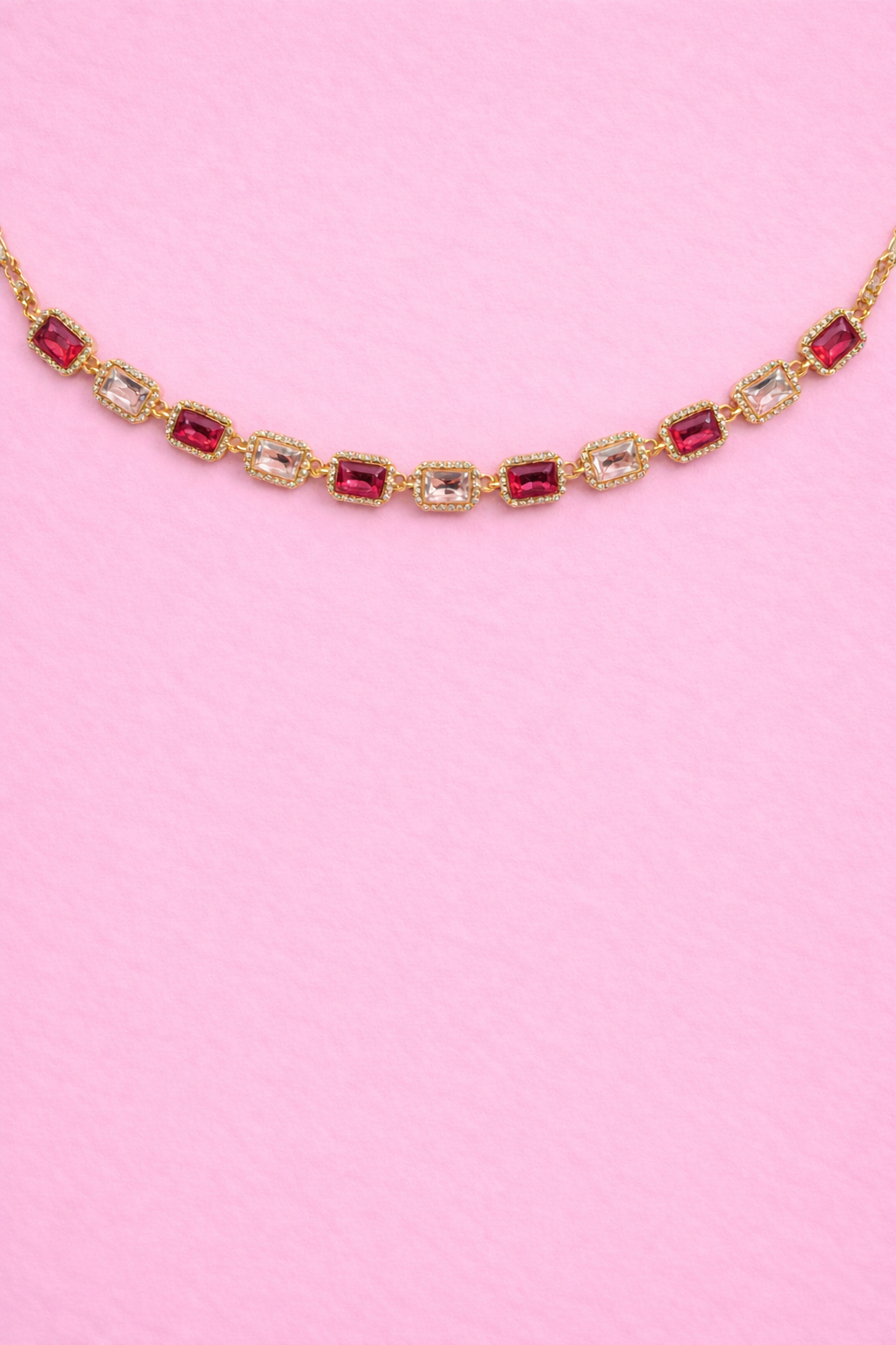 Collier - Rose Élégance