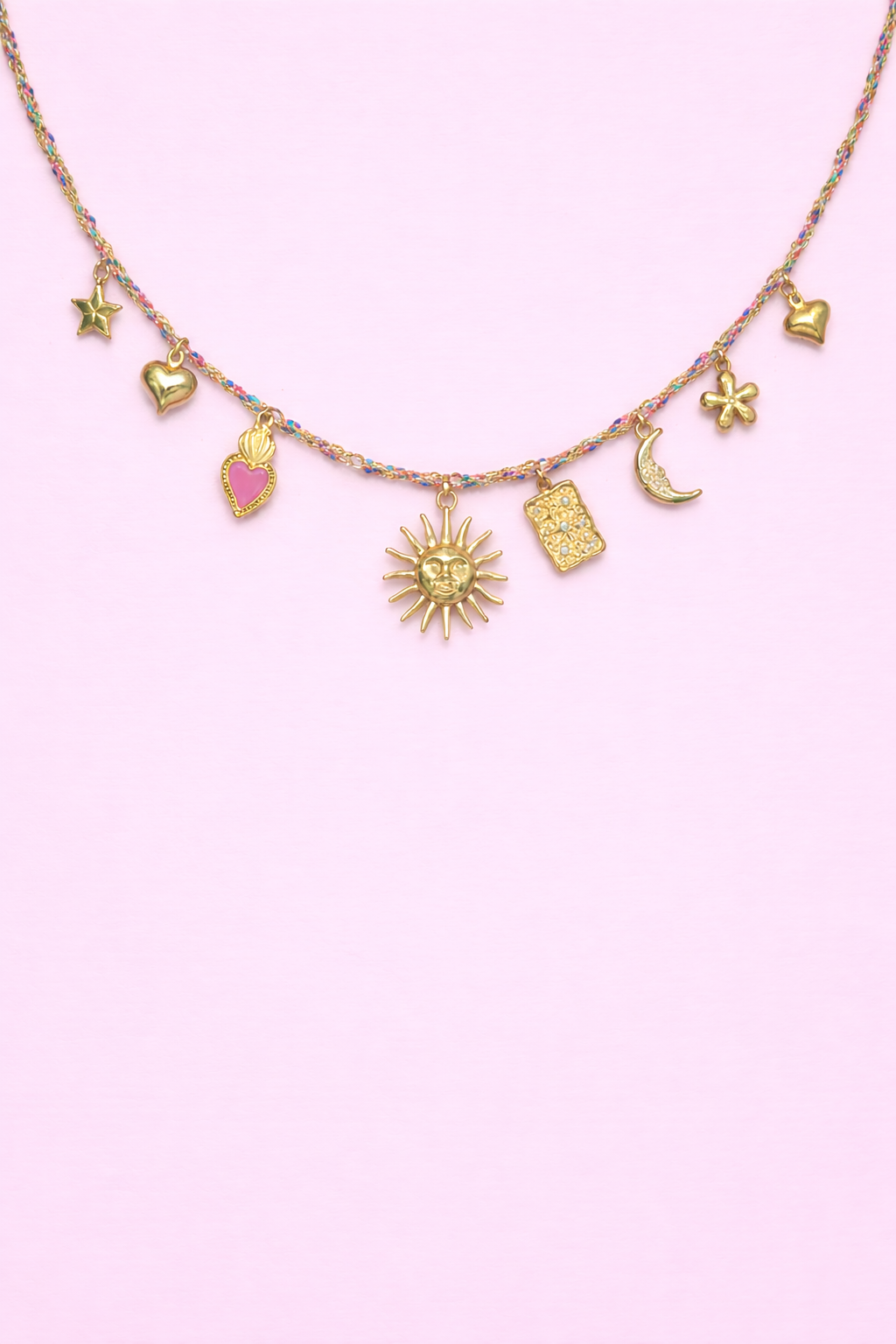 Collier - Solaria Rose
