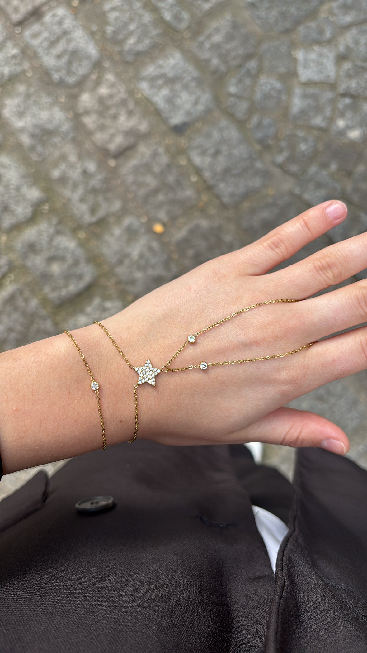 Bracelet main - ÉTOILE PRÉCIEUSE