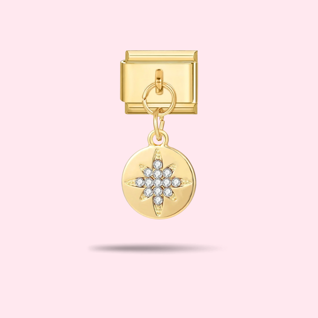 ⭐️ Charm Médaille Étoilée
