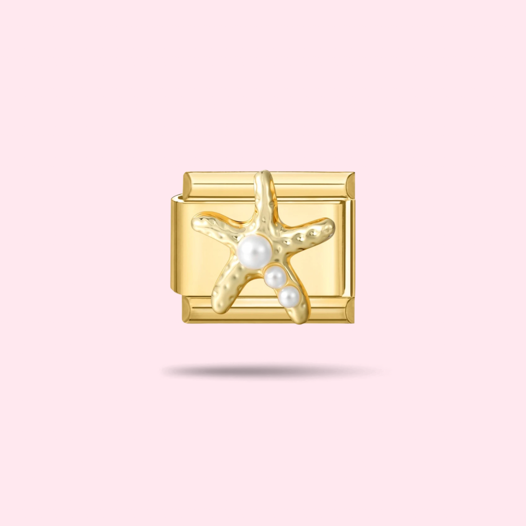 ⭐ Charm Étoile de Mer Perlée