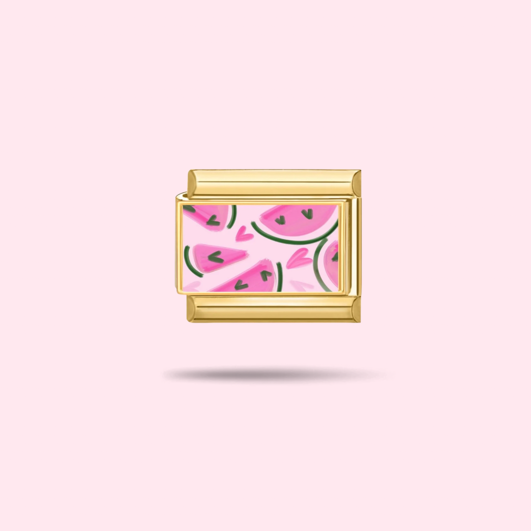 🍉 Charm Pastèque Rose