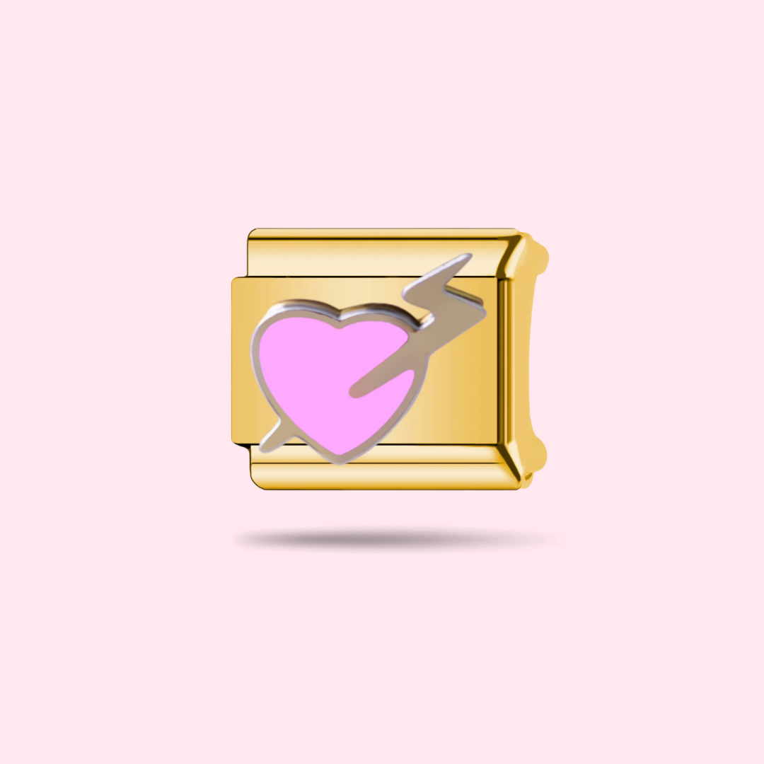 💘 Charm Cœur Flèche
