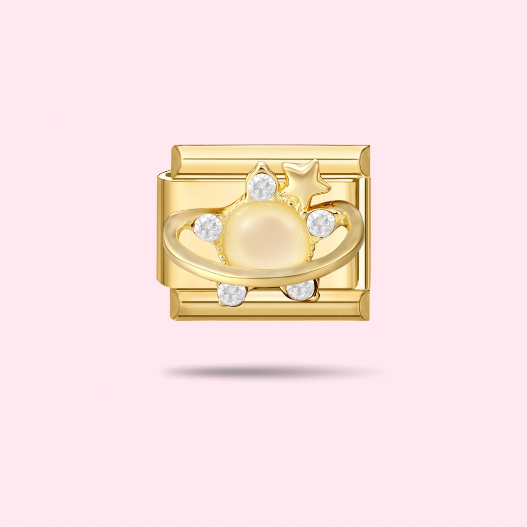🪐 Charm Planète Étoilée