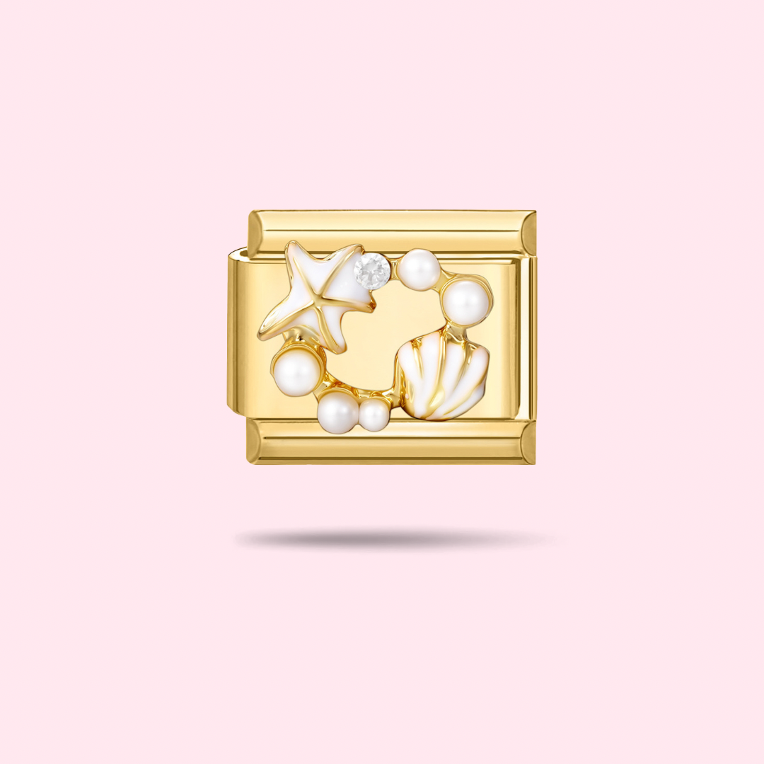 🐚 Charm Étoile de Mer & Coquillage