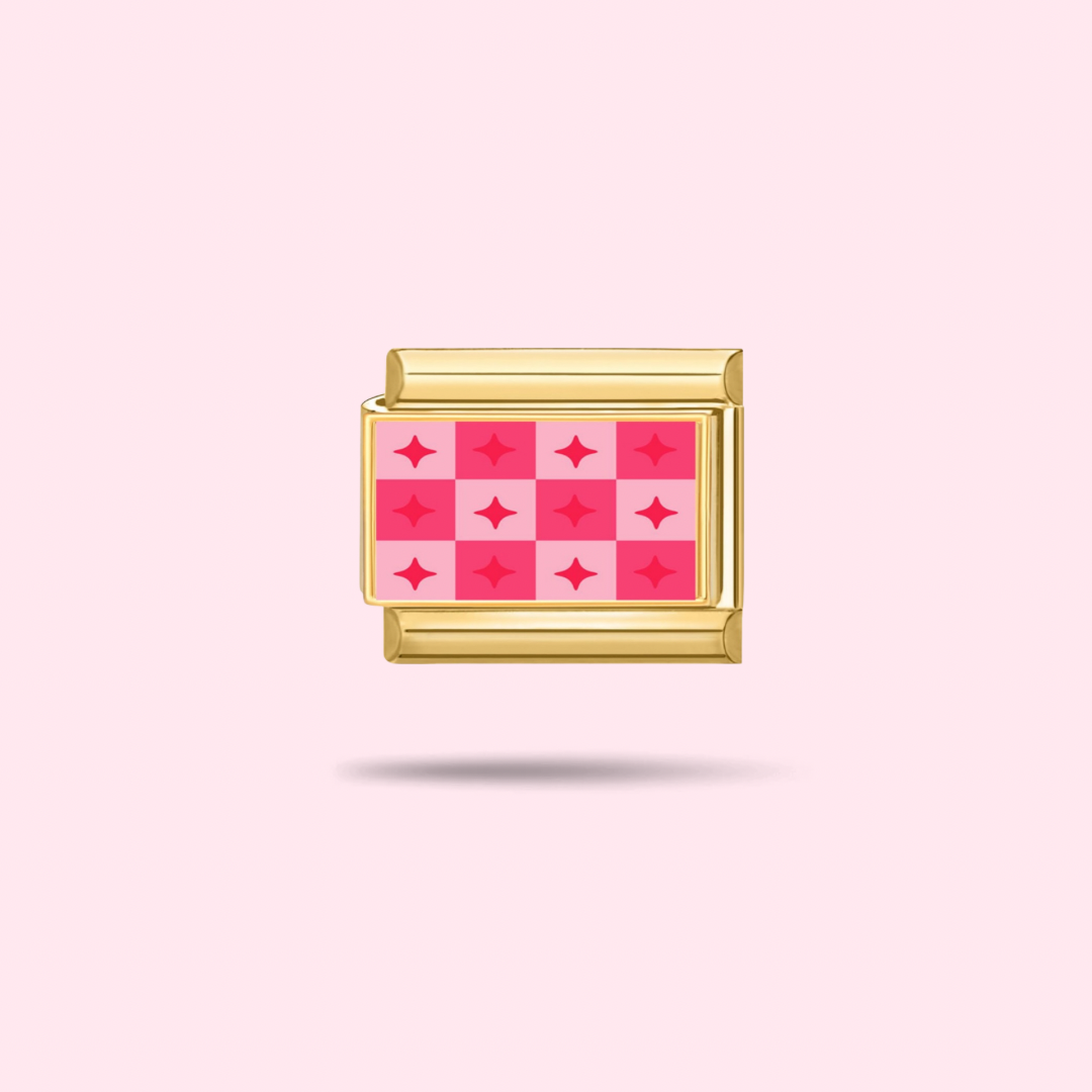 ✨ Charm Motif Étoiles Rétro