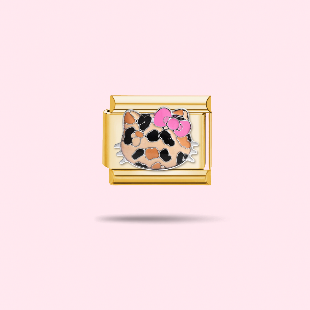 🎀 Charm Hello Kitty Léopard