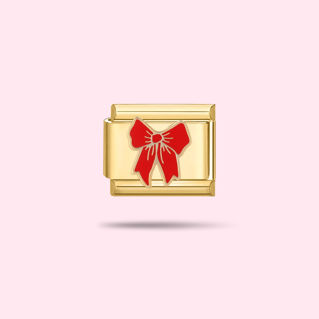 🎀 Charm Nœud Rouge