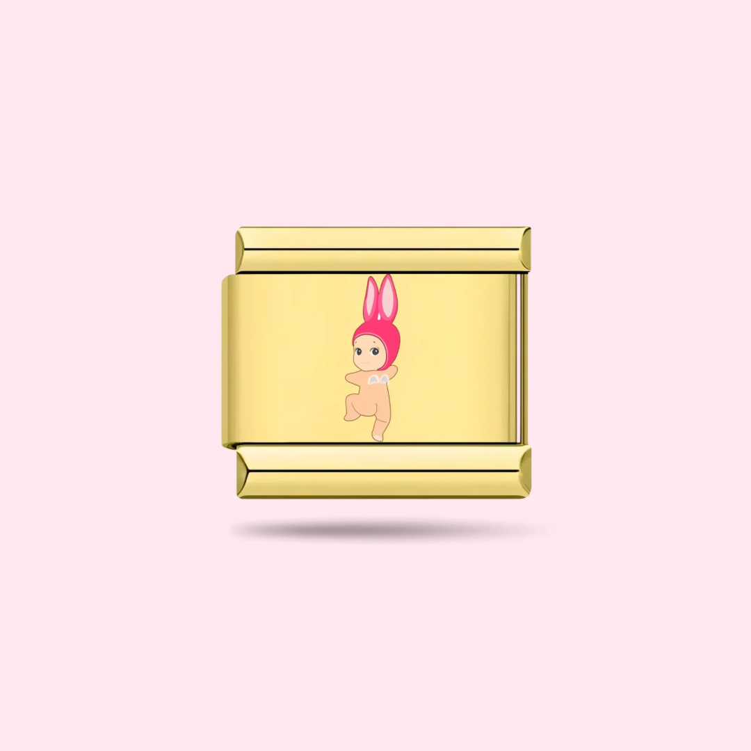 🐰Charm Sonny Angel Lapin Rose