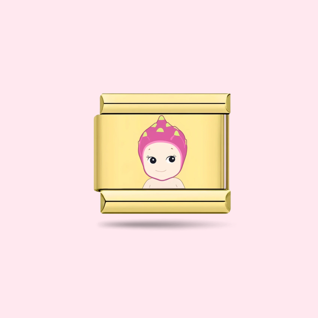 🩷 Charm Sonny Angel Fruit du Dragon Rose