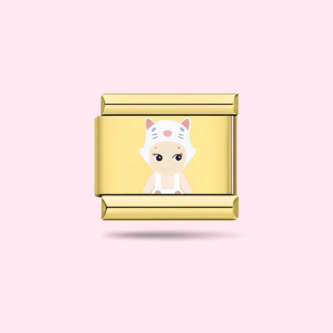 🐱 Charm Sonny Angel Chat Blanc
