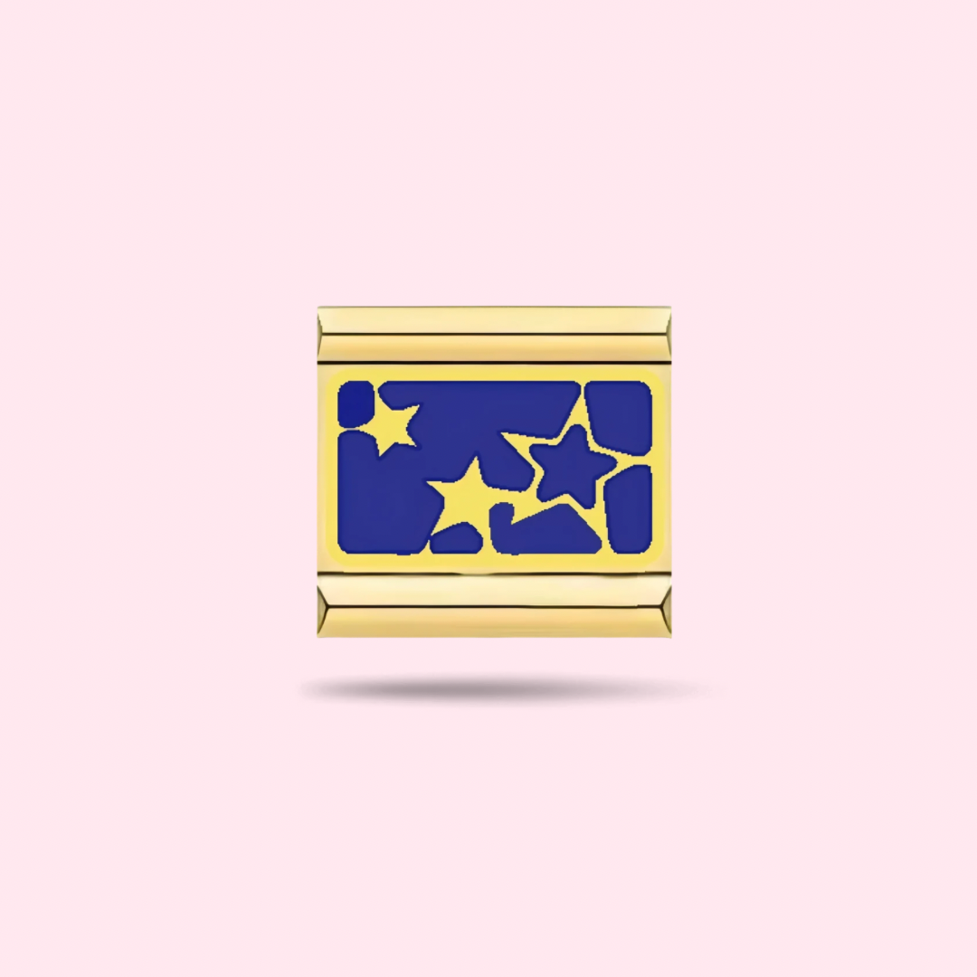 ⭐ Charm Étoiles Bleues