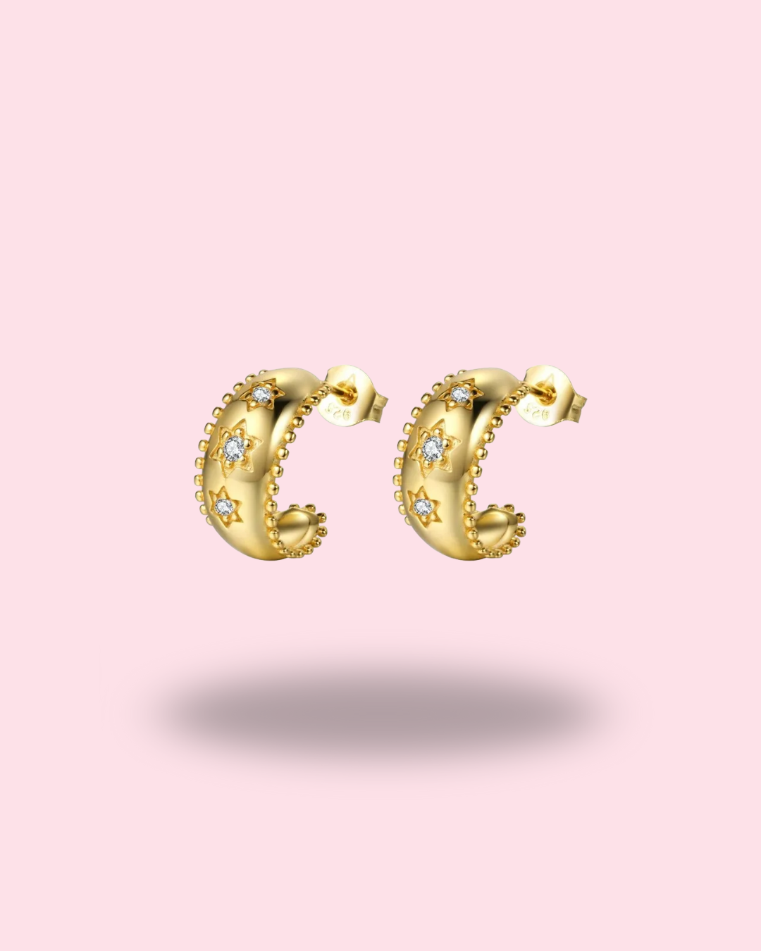 Créoles - Stellina doré