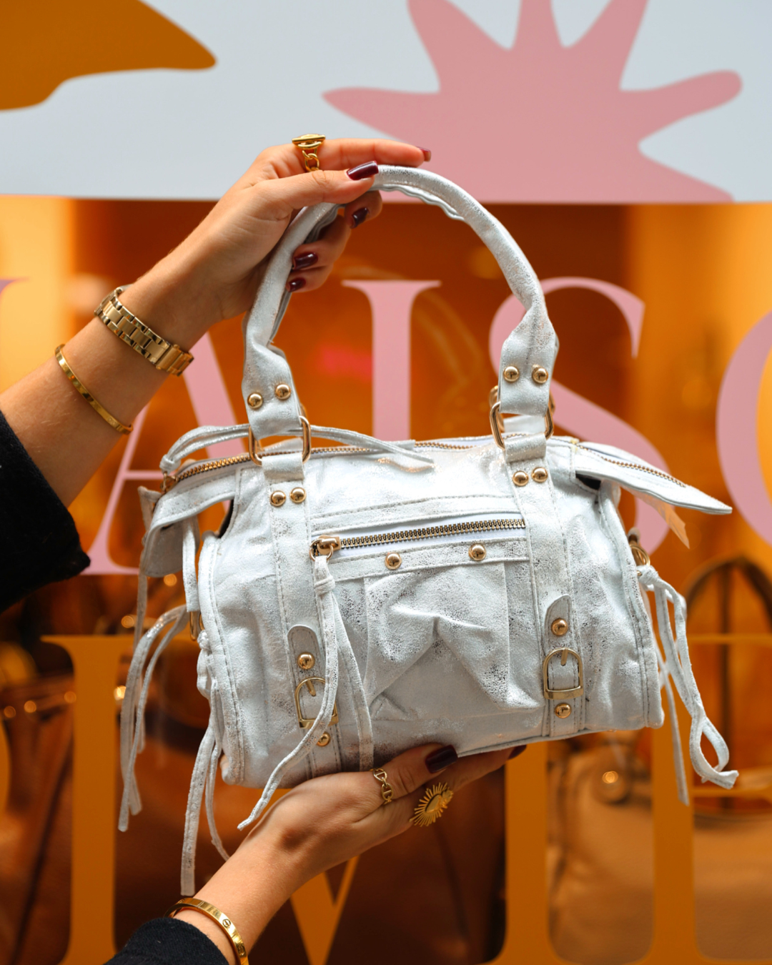 SAC - ICONIC MINI ARGENTÉ